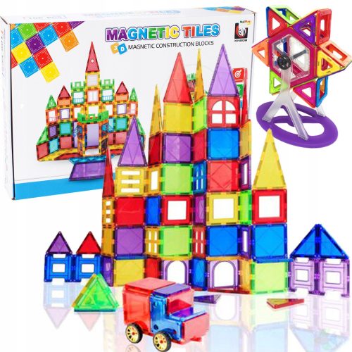  Magnetic Tiles Magnetic Blocks 106 pcs.