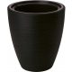  Form-Plastic flowerpot 38.5 cm x 38.5 x 42 cm diameter 38.5 cm plastic black