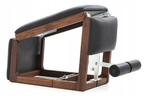  NOHRD TriaTrainer Classic Exercise Bench Walnut Leather