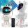  STARS SKY PROJECTOR LED NIGHT LAMP ASTRONAUT FOR CHILDREN SPEAKER REMOTE CONTROL