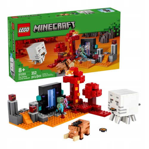  LEGO Minecraft 21255 Nether Portal Raid