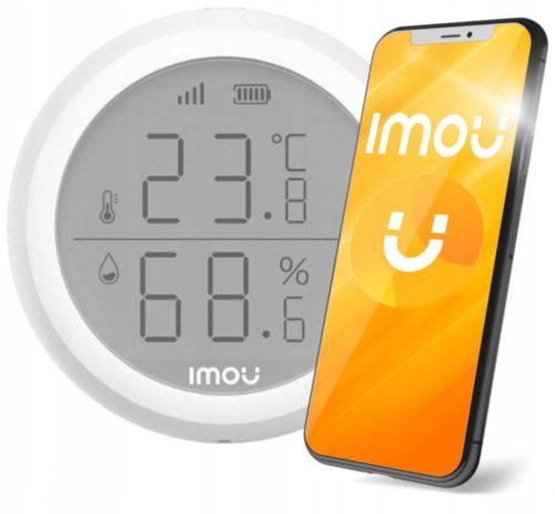 Sensors for a Smart Home Temperature and Humidity Sensor IMOU ZTM1 Display