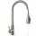 Unitec Focus Sanitary Stand-Kitchen Faucet, Silver