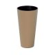  Prosperplast flowerpot 25 cm x 25 x 47.6 cm diameter 25 cm plastic brown