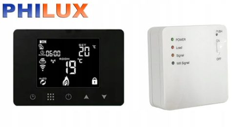 Room thermostat - black HY09RF - WiFi TUYA