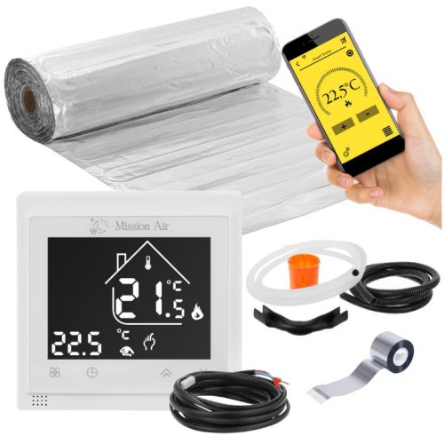 SET heating mat for MAL-160W/m² 9m² panels