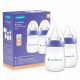  Coffret LANSINOH composé de 2 x biberons 160 ml + tétine