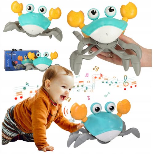  Crawling Crab Interactive Context with Sound Green + Power Cable Power Cable USB-A – DC Plug 2.1/5.5 mm 1.4 m