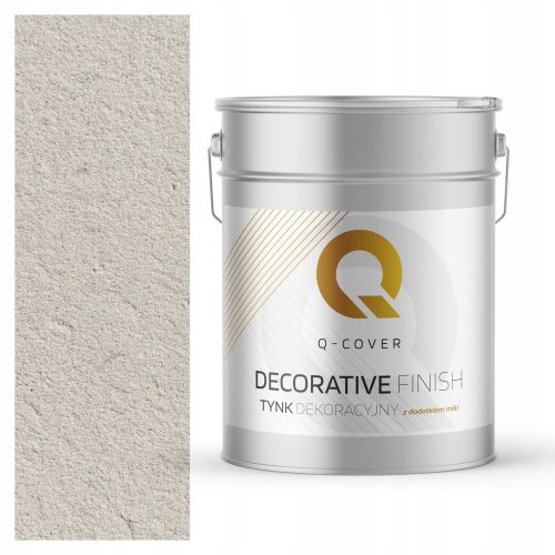 DECORATIVE PLASTER, BROWN WITH BLACK MICA D815 15 kg Mica