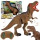  DINOSAUR TYRANNOSAUR REMOTE CONTROLLED LIGHT SOUND WALKS ROAR LARGE RC