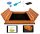 Sandpits for children Wooden sandpit 500 kg SandTropic