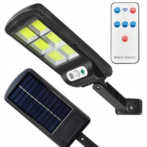  Verk Group Street Light, 90W, 1200lm, Battery Powered, Solar Powered