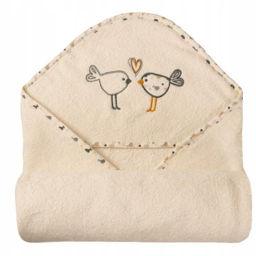  BabyMatex Bath Cover MAXIplus BIRDS 100x100cm ECRU