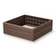  Prosperplast flowerpot 75 cm x 75 x 25 cm, plastic in brown and beige tones