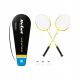 Badminton, Case, Racket, Badminton Set, Rebel Active LEC-RBA-4100 Racket Set with Badminton