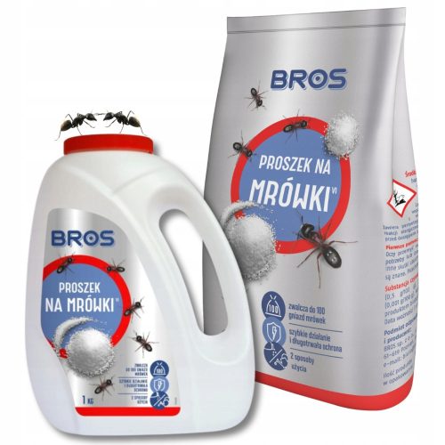  Bros Anti-Ant Powder 1 kg 1000 ml + Bros Anti-Ant Powder 1 kg 1000 ml