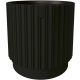 Form-Plastic flowerpot 29 cm x 29 x 30 cm diameter 29 cm plastic black