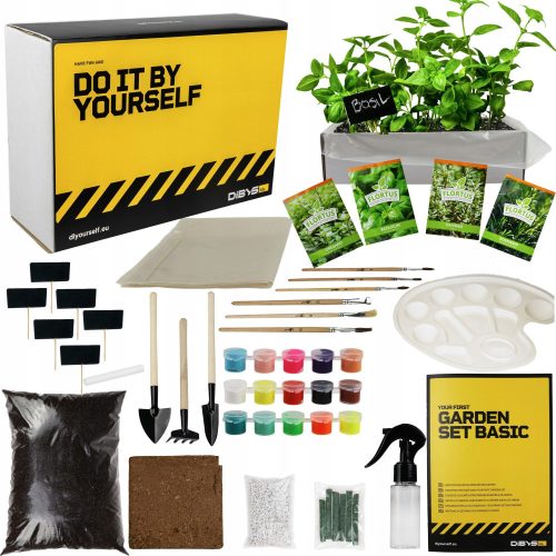 DIY BASIC SET MY FIRST HERB GARDEN GIFT FOR A LITTLE GARDENER XXL