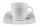 Cup and saucer for coffee and tea Lubiana VICTORIA cup, porcelain, 200 ml, 1 pc.