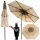 Parasol for terrace and garden - Carruzzo classic umbrella, multicoloured, 300 x 250 cm