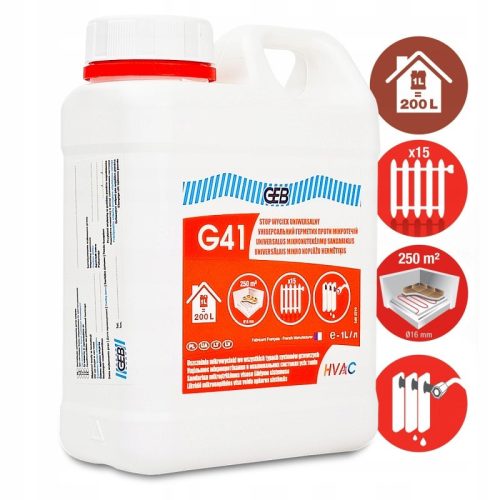 Universal sealant for central heating STOP-LEAK installations G41