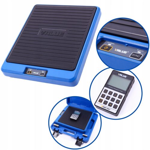 Electronic scale with wireless remote control Value VRS-120i-01 120 kg