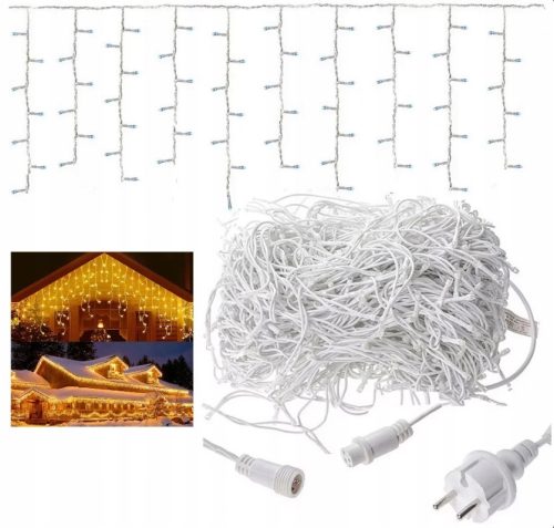  Light Curtain Christmas Lights Icicle 300LED FLASH 201 - 300 Lights