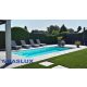 Baslux rectangular pool 750 x 310 cm