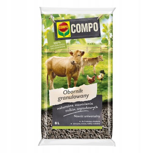  Organic, natural fertilizer Compo Granulate 5.2 kg 8 l