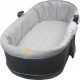  CHANGING CLOTH + MATTRESS FOR GONDOLA STROLLER WITH ZIPPP, GRAY DOTS