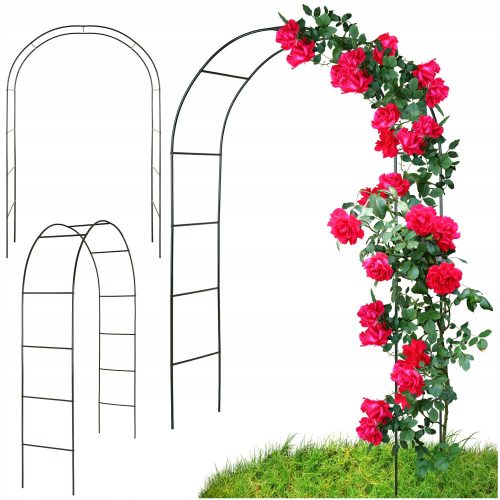 Pergolas - Gothel pergola arch made of metal, 240 cm