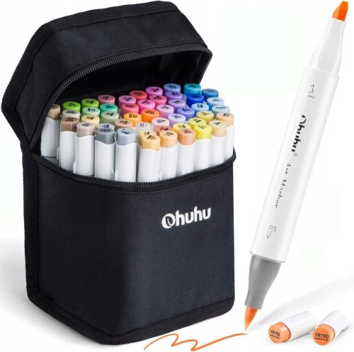  Ohuhu Double-Sided Pastel Markers 48 pcs. W12