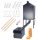  Garden Smokehouse Steel Home 50x50x80 + Fish Hooks + KINDLING