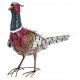  Decorative BIRD Pheasant for the garden on the terrace, 58 cm