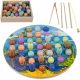  FISHING GAME WOODEN box Wooden FISH magnet FISHING ROD ECO