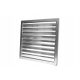 Wall fan Dospel, ventilation grille RKŻ, blade diameter 400 mm, aluminum