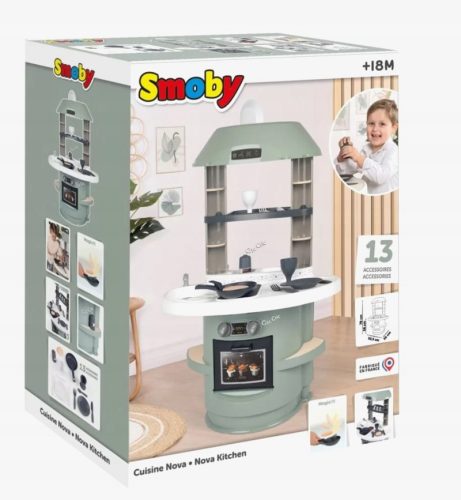  Smoby Kitchen Nova electronic Stylish kitchen with