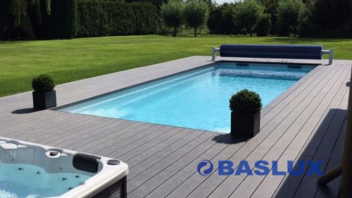 Baslux rectangular pool 630 x 310 cm