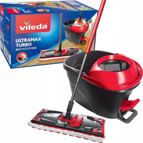 Vileda Ultramat Turbo bucket and spin mop