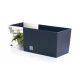  Prosperplast flowerpot 51 cm x 19 x 18.5 cm made of black plastic