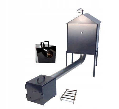  Garden Smokehouse Metal Home Fireplace + damper grate