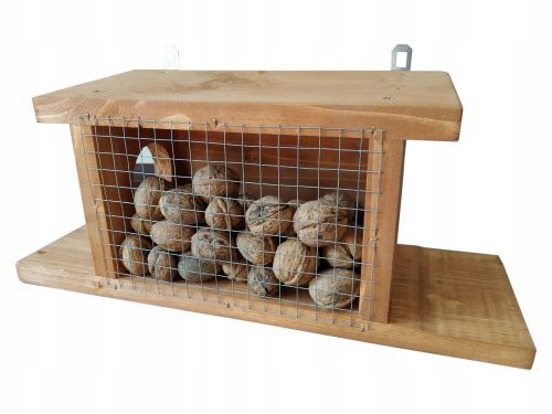  squirrel feeding station, nut pantry, large TIK