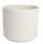  LookMar Flowerpot 19.5 cm x 23 x 19.5 cm Diameter 22 cm Ceramic Cream