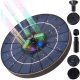  FLOATING SOLAR GARDEN FOUNTAIN, COLORFUL RGB, 16 cm