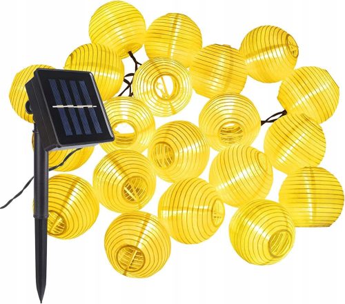 Garden light garland MatMay Garland 940 cm, networked, solar