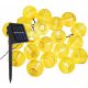 Garden light garland MatMay Garland 940 cm, networked, solar