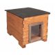 Boxes (houses) and birdhouses The fully insulated cat house for a small dog is shipped completely from Poland