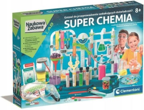  Clementoni Set Scientific Fun Super Chemistry