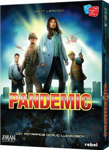  board game Rebel Pandemic (Polish edition)