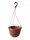 Pots and planters for outdoor and garden Templast flowerpot 25 cm x 25 x 15.5 cm diameter 25 cm plastic white, terracotta